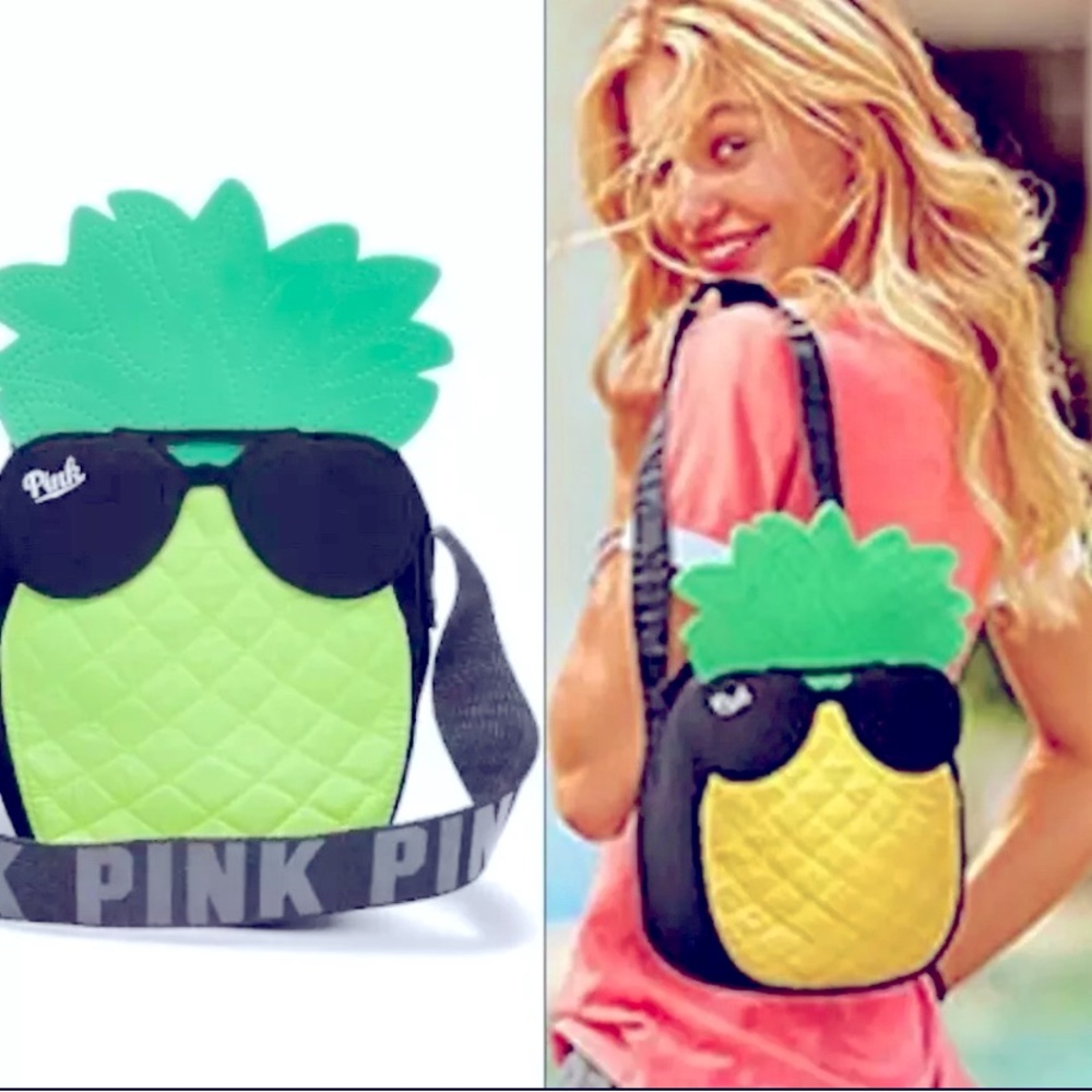 Victoria’s Secret PINK pineapple cooler‎ NWT